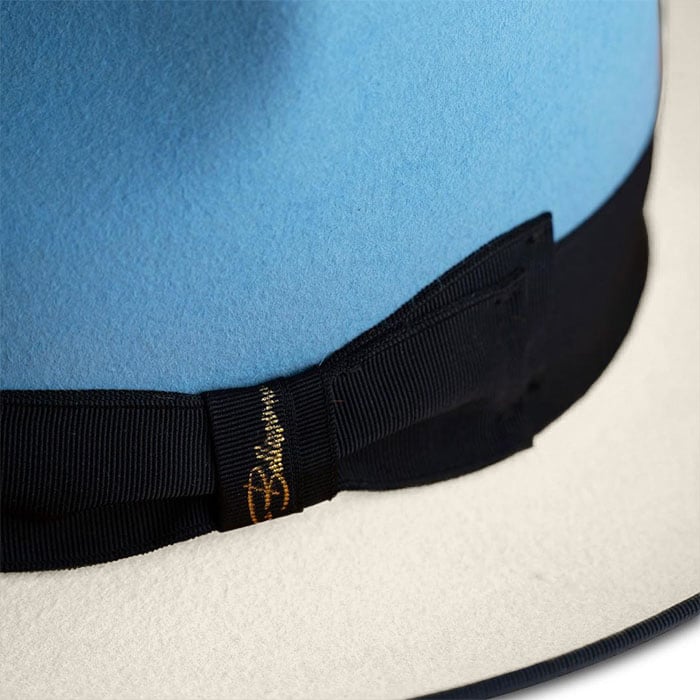 Classic Two Tone Fedora - Image 7