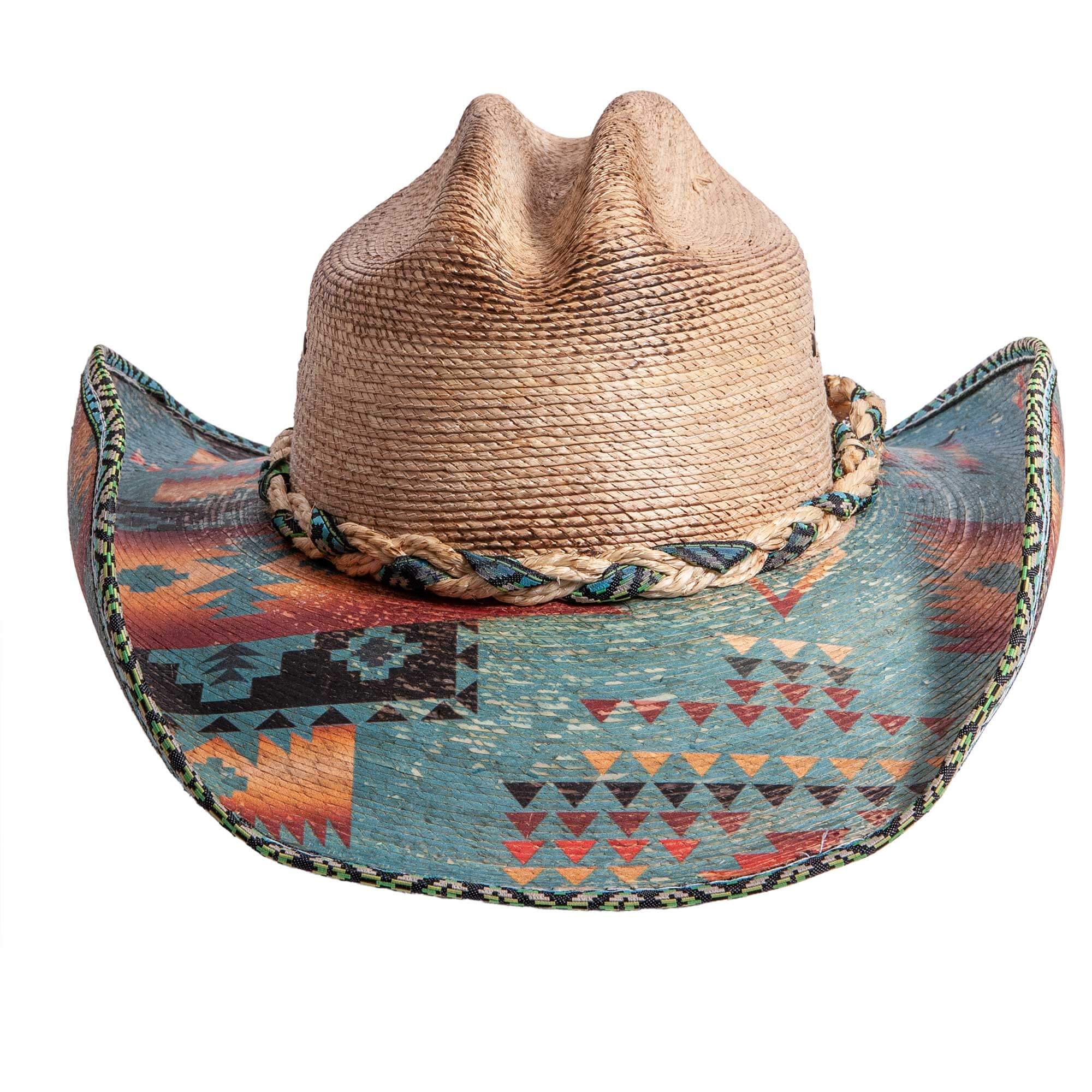 Contemporary-Straw Cowboy Hat - Image 2