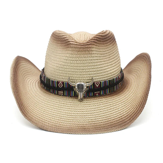 Country Charm Straw Cowboy Hat - Image 9