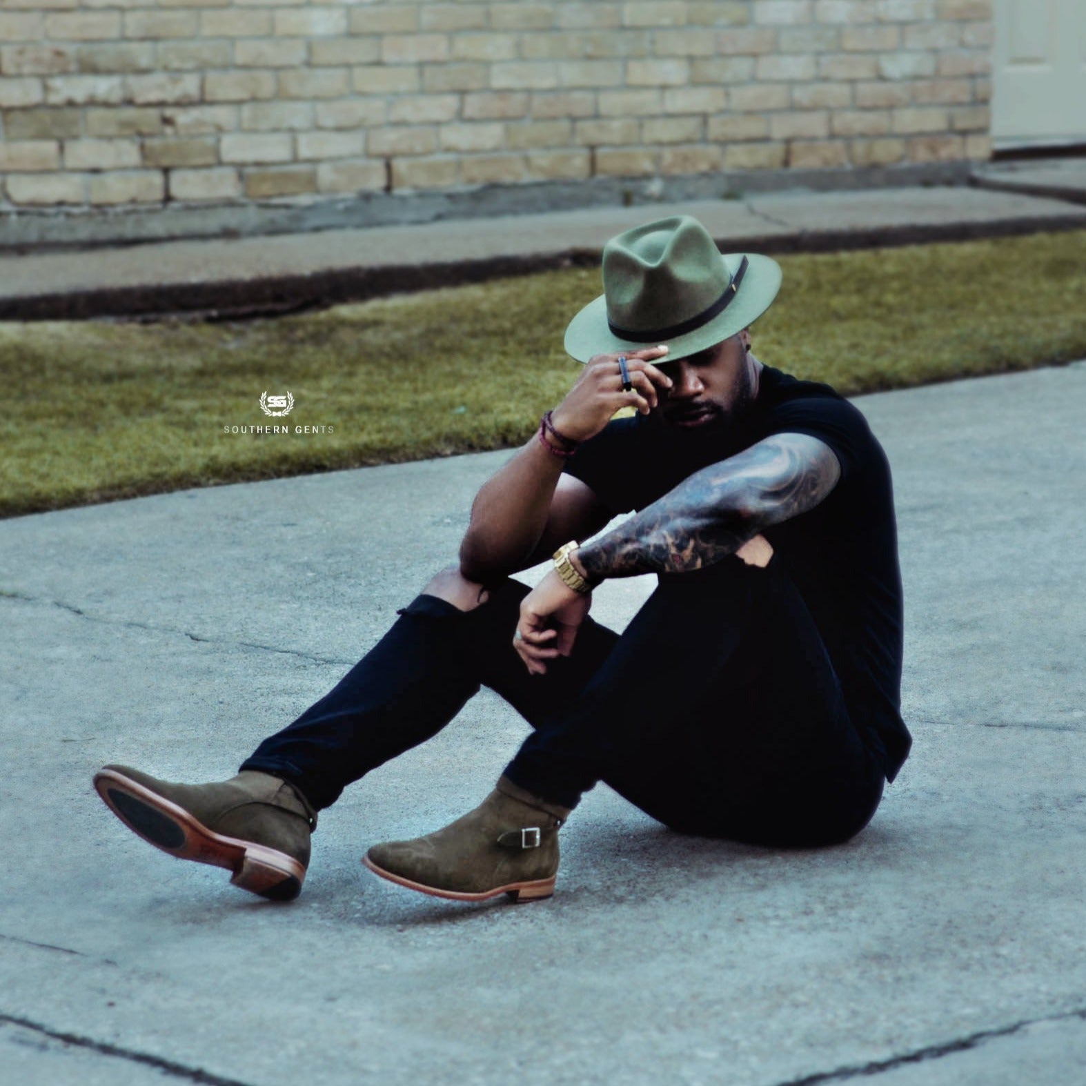 Dapper Men's Felt Fedora Hat–Black - Image 15