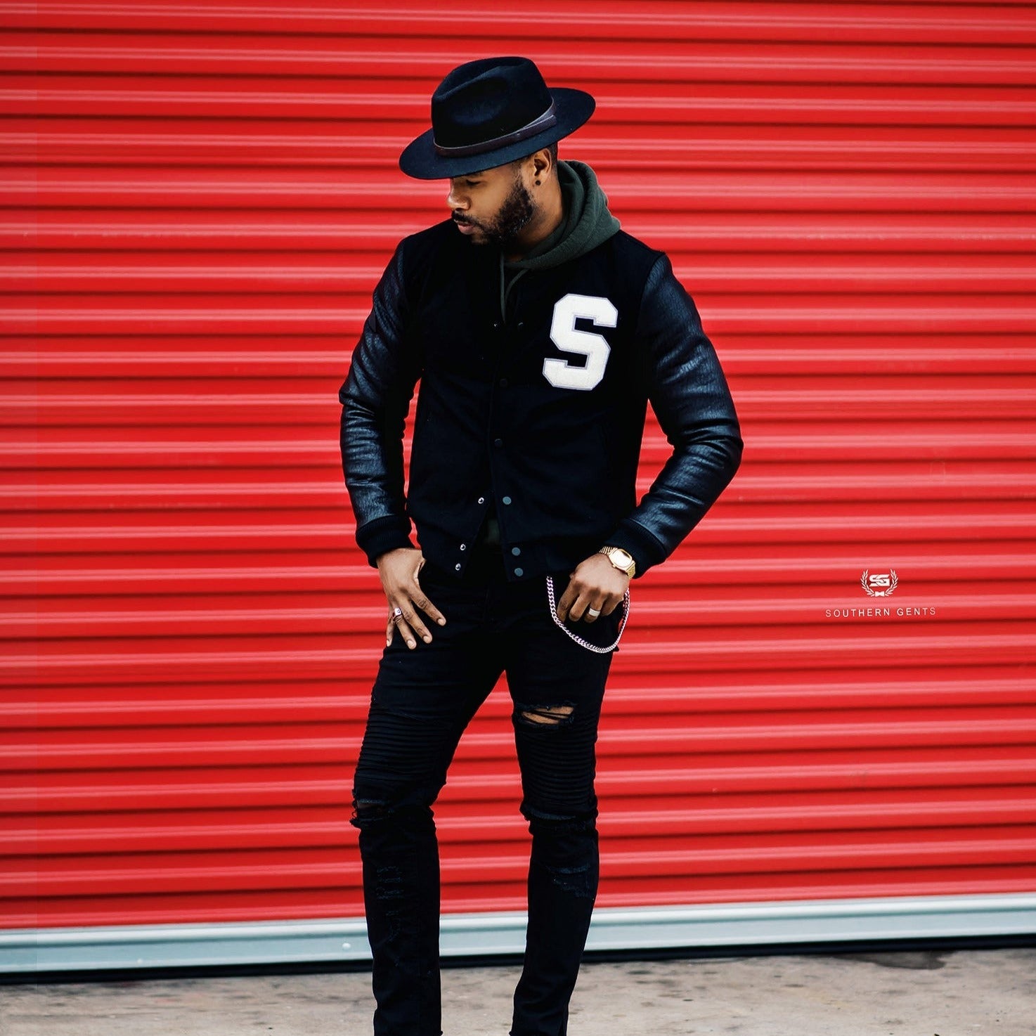 Dapper Men's Felt Fedora Hat–Black - Image 9