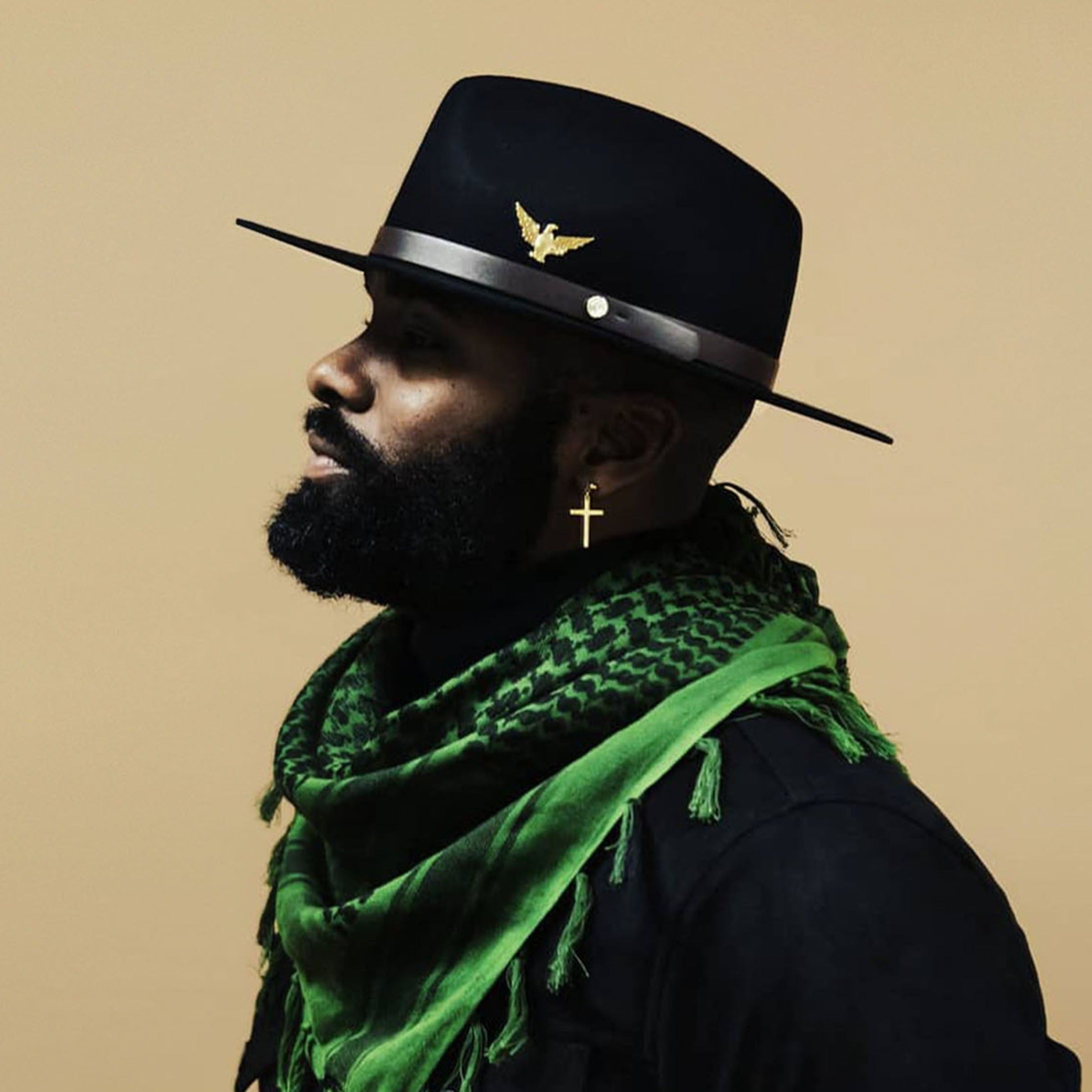 Dapper Men's Felt Fedora Hat–Black - Image 8