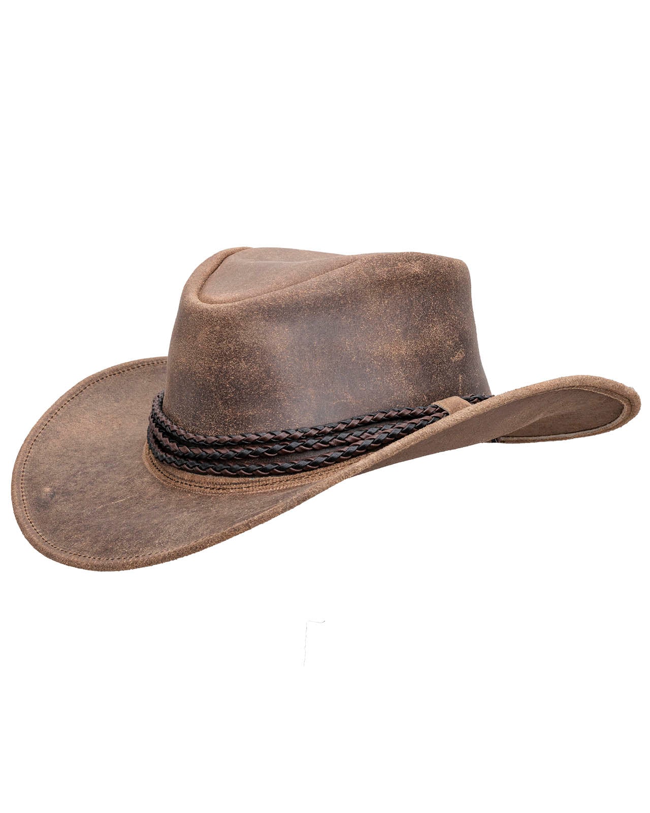 Dawson Leather Hat - Image 3