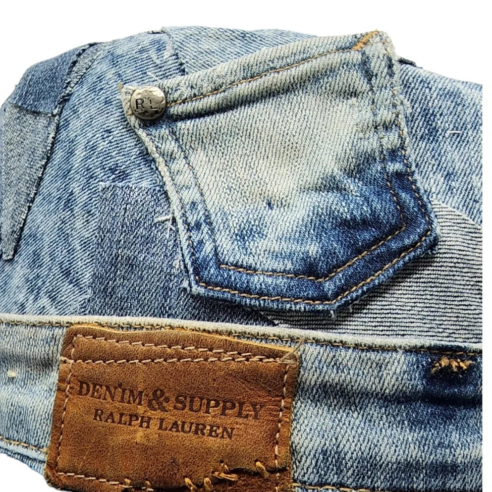 Denim Fedora Hat - Image 4