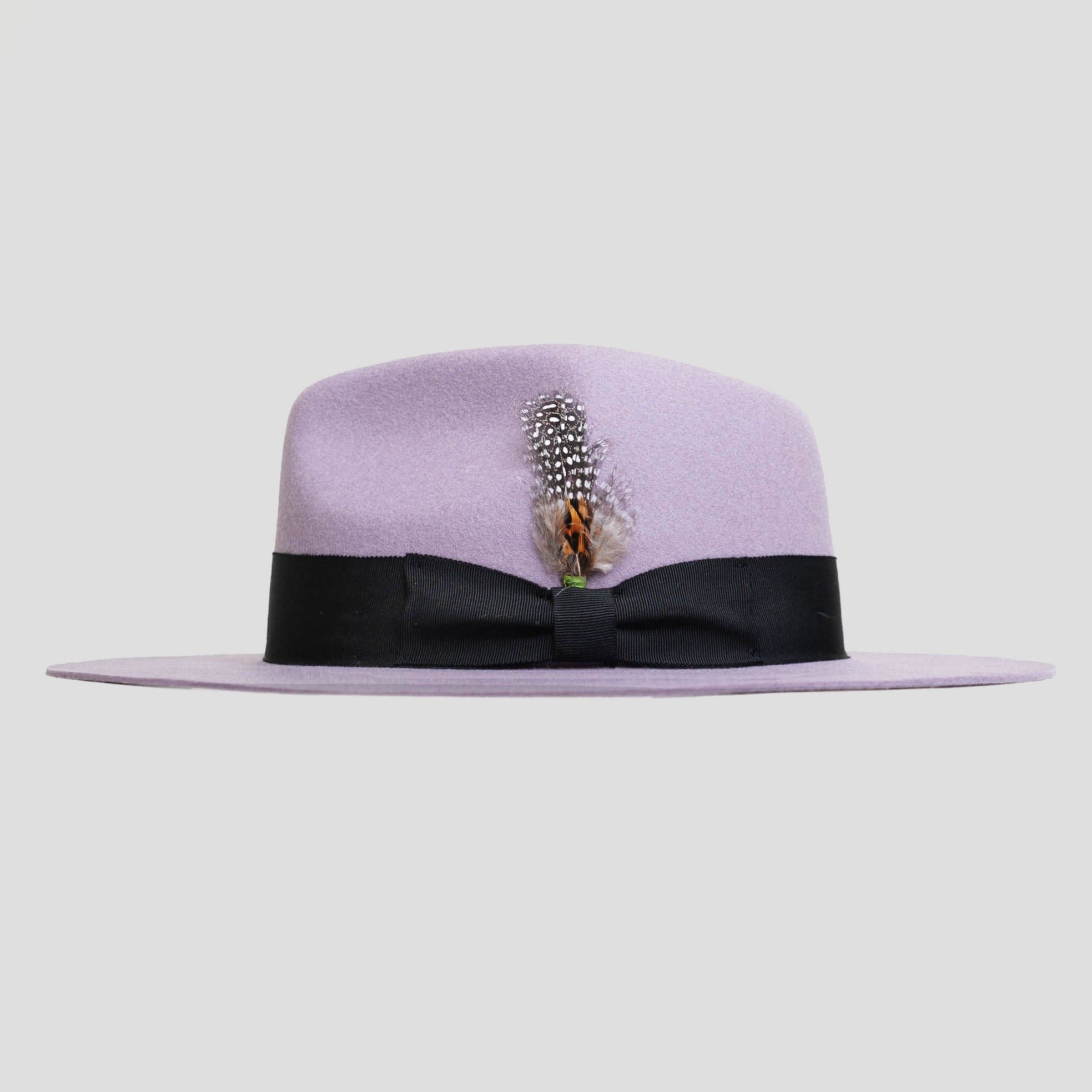 Distinctive Felt Fedora Hat in Grey - Image 7