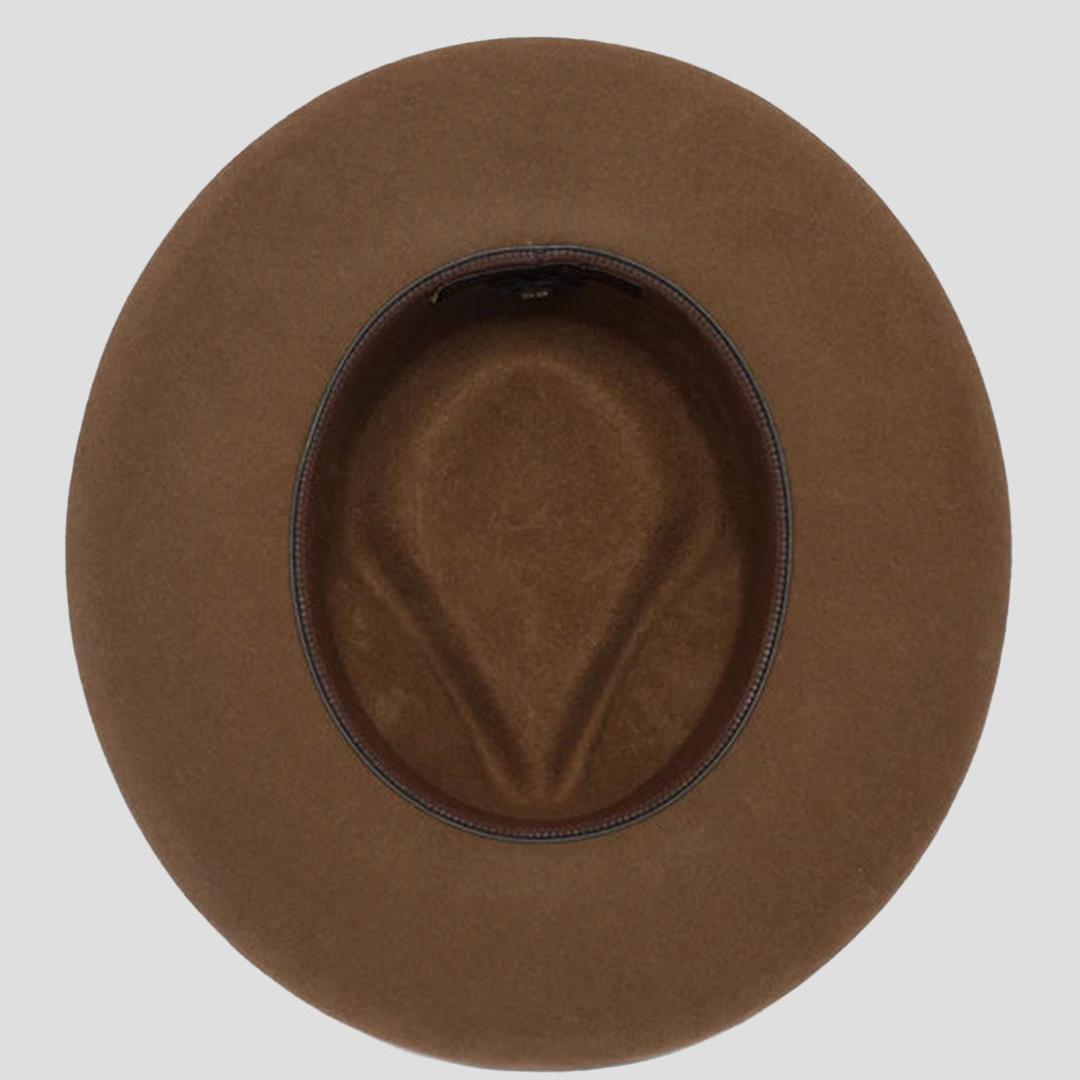 Distinctive Wide Brim Felt Fedora - Image 23
