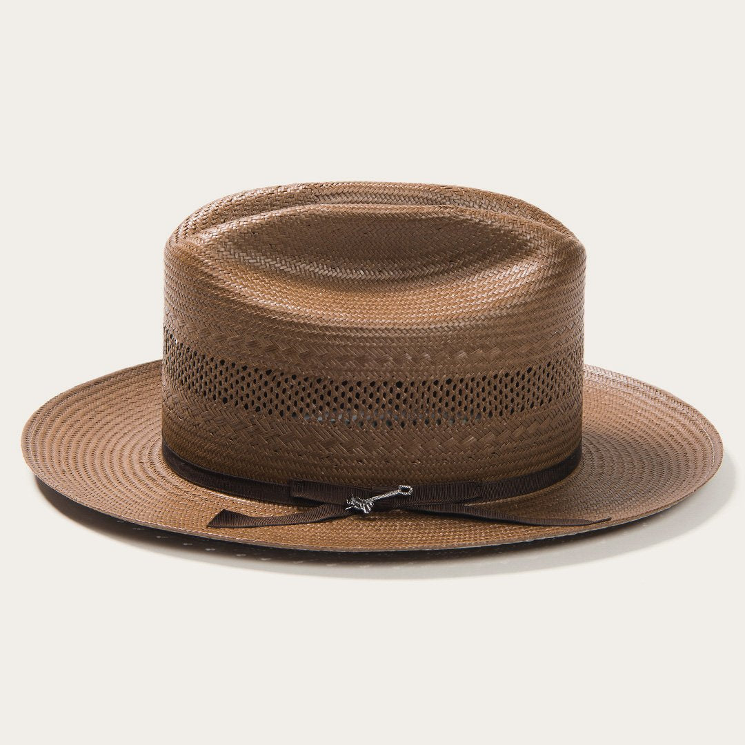 Distinguished Vented Straw Cowboy Hat - Image 5
