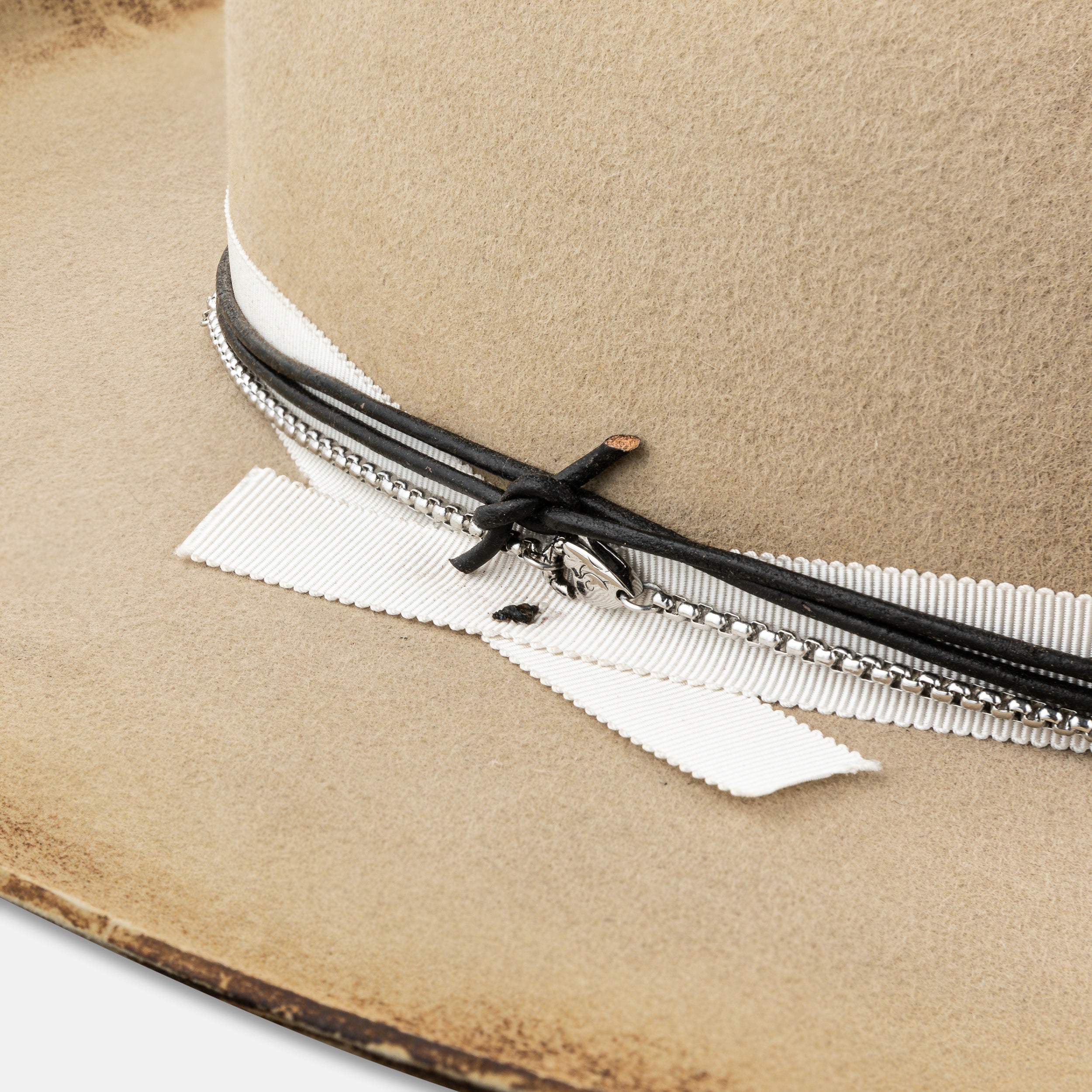 Distressed Fedora-Effortlessly Stylish - Image 2