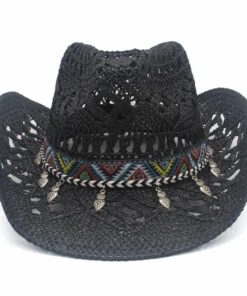 Effortlessly Chic Straw Cowboy Hat