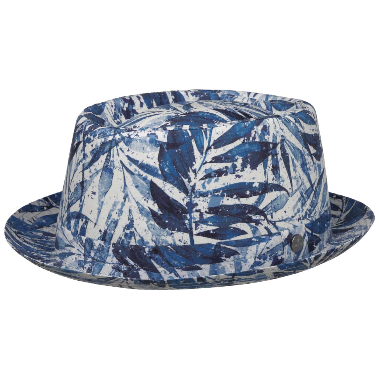 Floral Pork Pie Cloth Hat