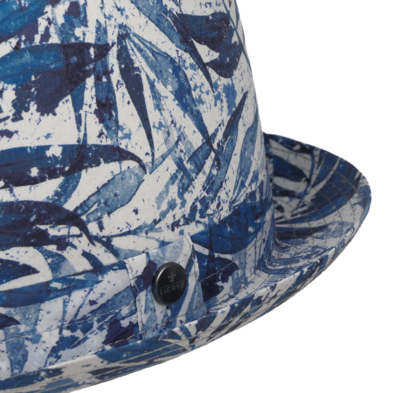 Floral Pork Pie Cloth Hat - Image 2