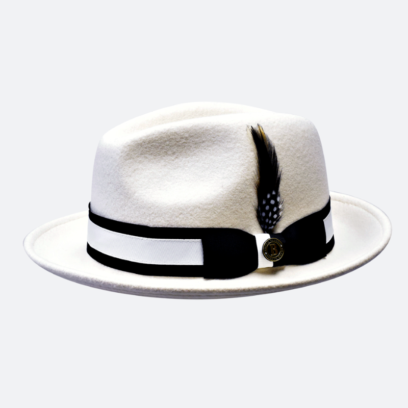 Heritage Classic Fedora Crushable 2-Tone Fedora Hat - Image 2