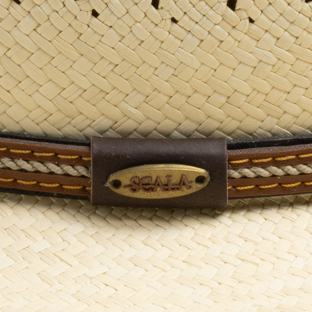 Heritage Classic Fedora Panama Straw Hat Outback- Muirfield - Image 6