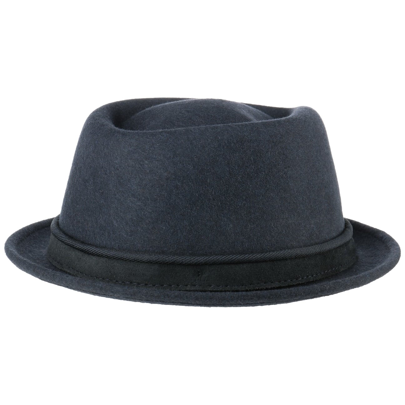 Lennaron Pork Pie Wool Fedora Hat - Image 2