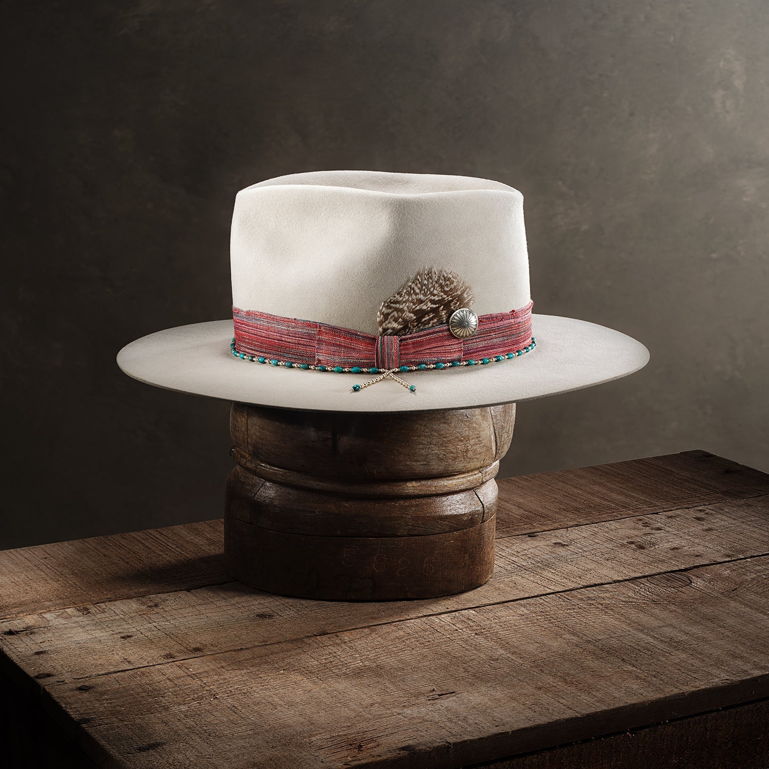 Loretto Vintage Felt Hat - Image 3