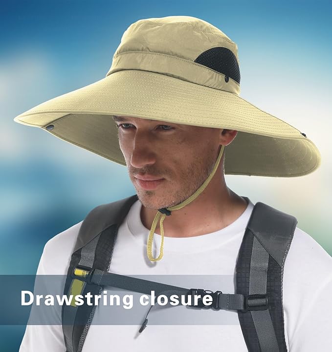 Men & Women Ultra Wide Brim hat UPF50+ Waterproof Sun hat - Image 5