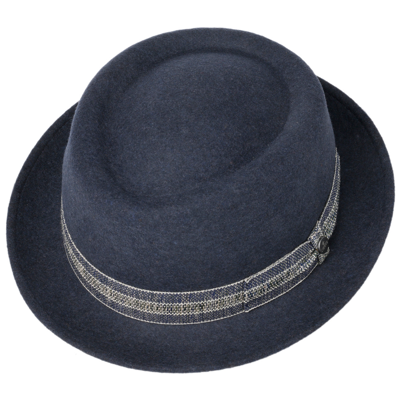 Mendrick Pork Pie Fedora Hat - Image 2