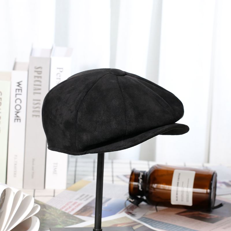 Newsboy Cap Suede - Image 14