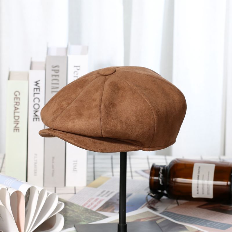 Newsboy Cap Suede - Image 4