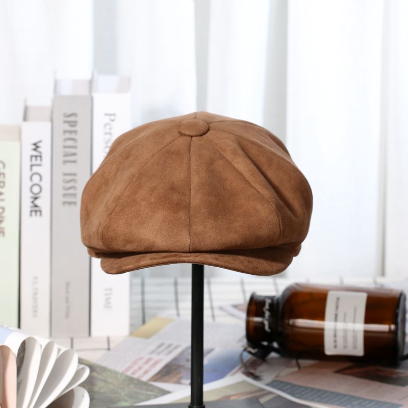 Newsboy Cap Suede - Image 3