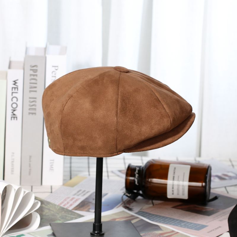 Newsboy Cap Suede - Image 7