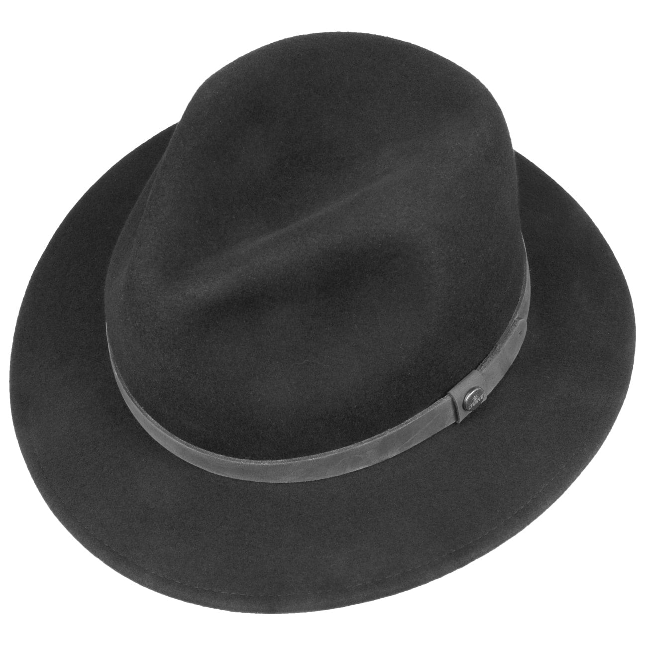 Oklahoma Traveller Wool Fedora Hat - Image 2