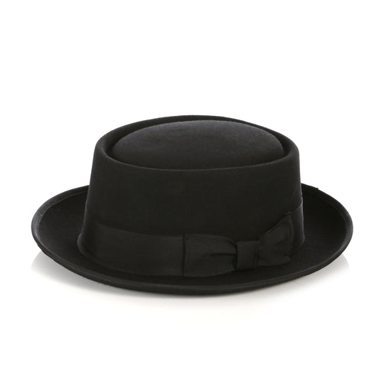 Red Wool Felt Pork Pie Hat - Image 6