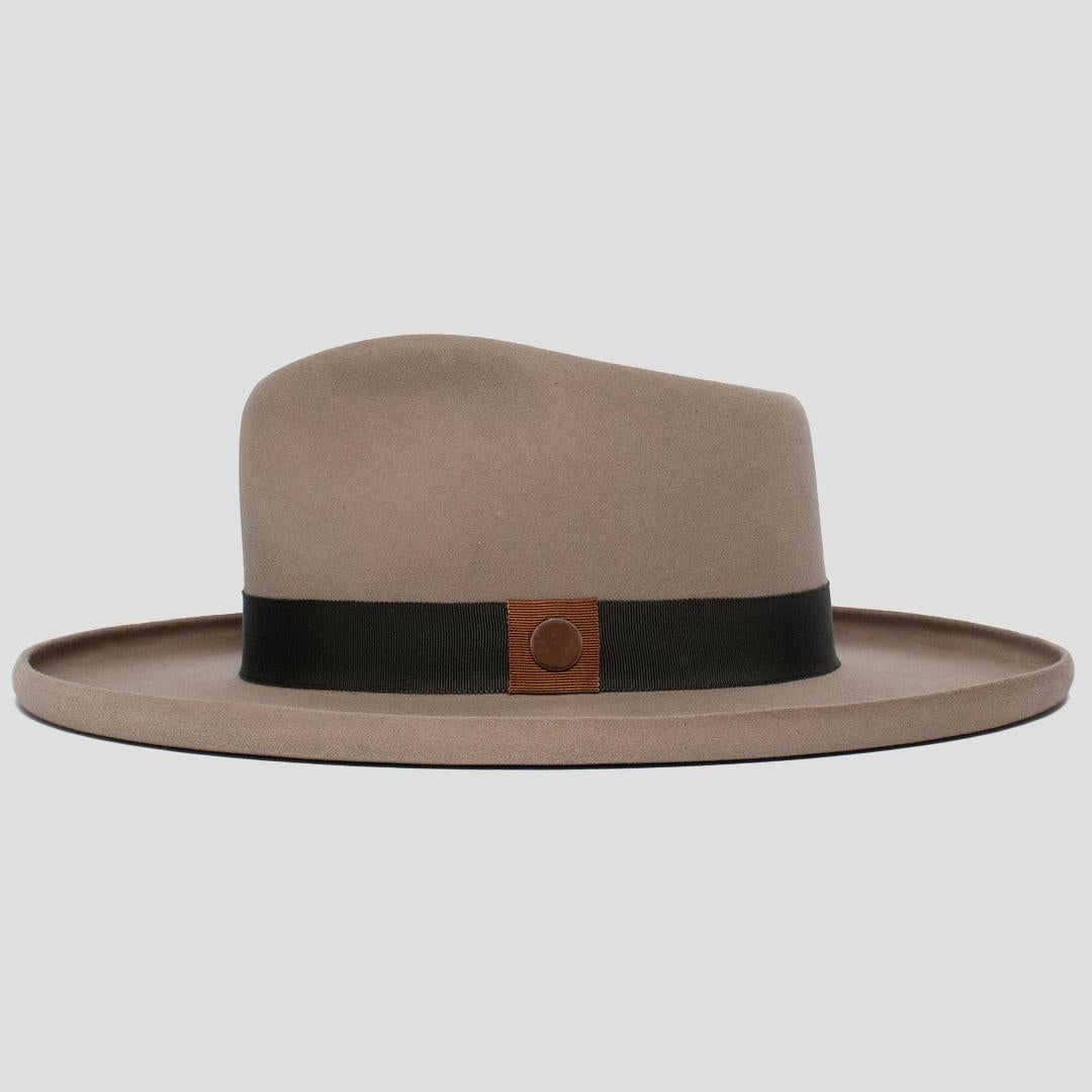 Refined Wide Brim Felt Fedora - Image 3