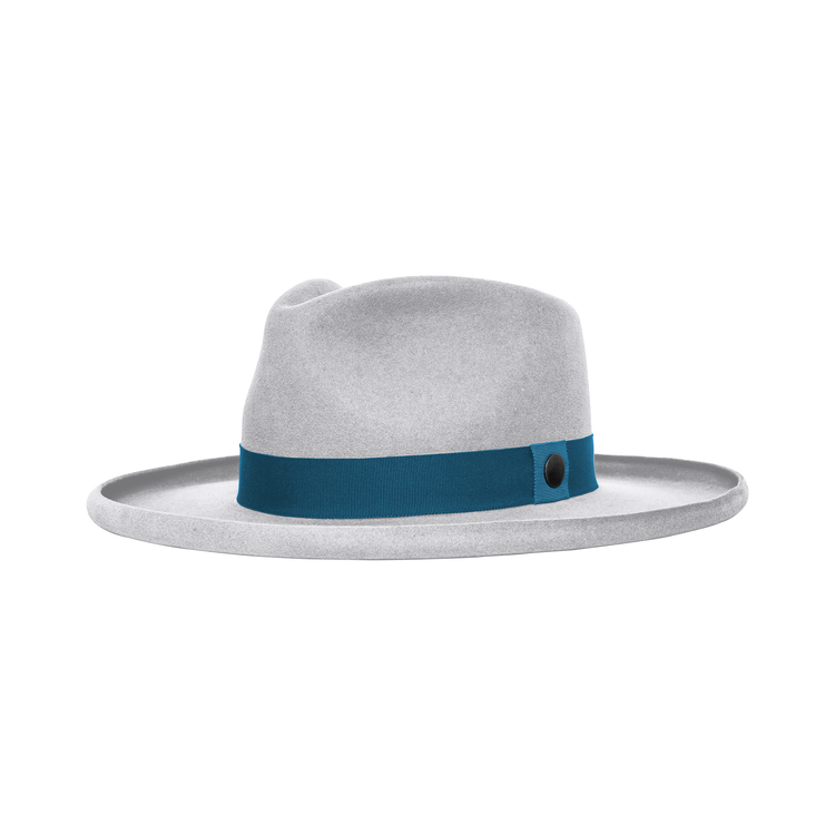 Refined Wide Brim Felt Fedora - Image 27