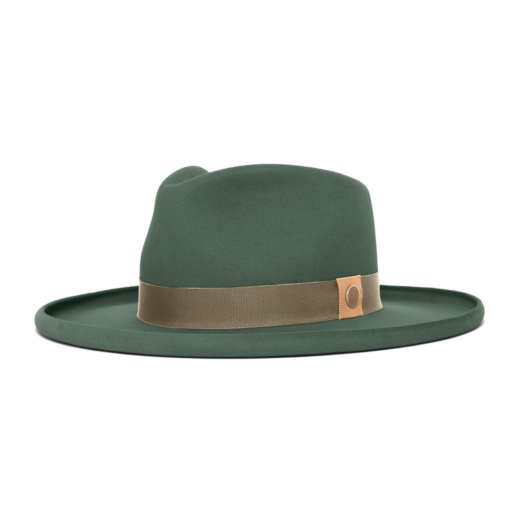 Refined Wide Brim Felt Fedora - Image 21