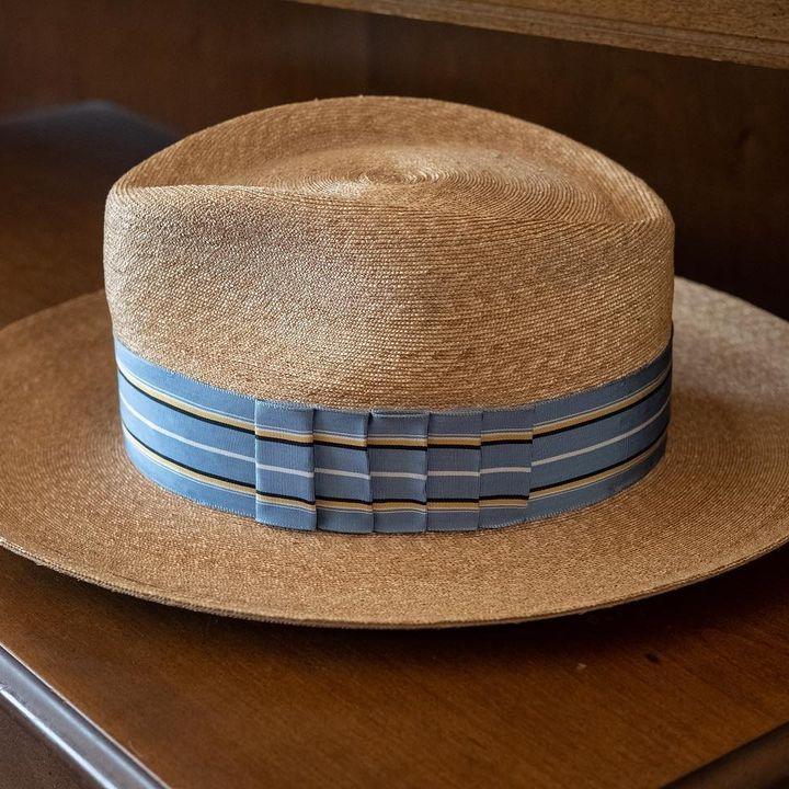 Regal Edge Straw Fedora Hat - Image 4