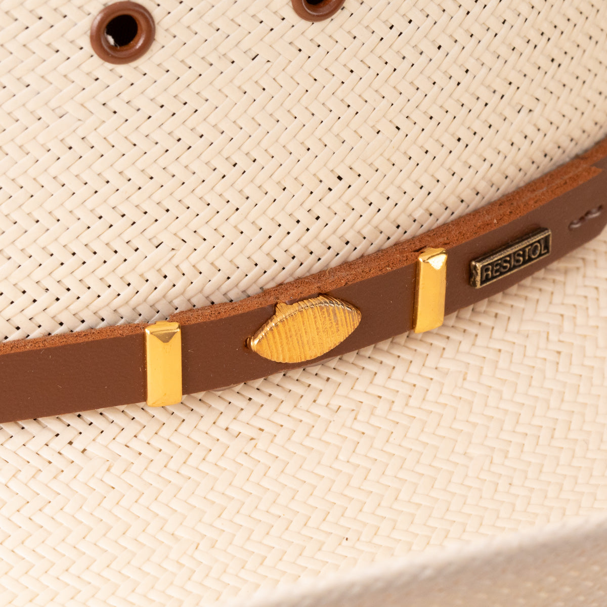 Rugged Elegance Straw Cowboy Hat - Image 5