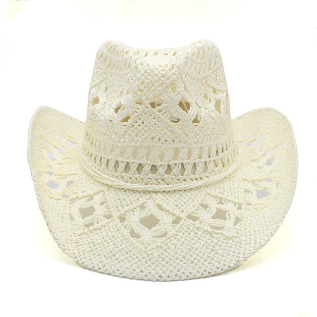 Rustic Elegance Straw Cowboy Hat - Image 10