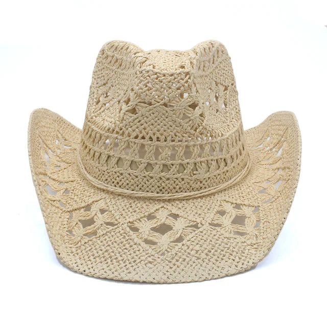 Rustic Elegance Straw Cowboy Hat - Image 9
