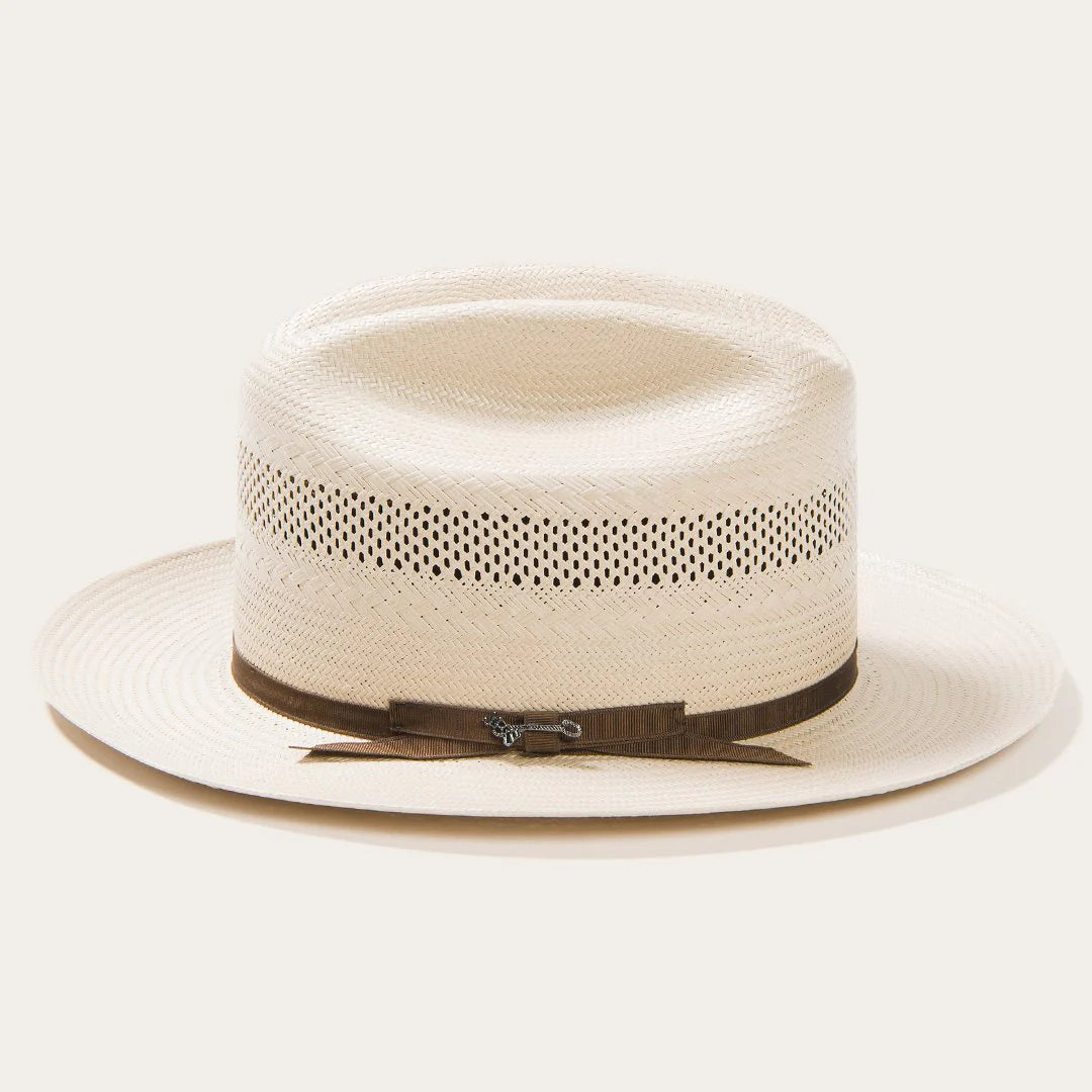 Rustic Ranch Straw Cowboy Hat - Image 3