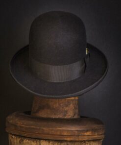 Serenade Felt Bowler Fedora In Black