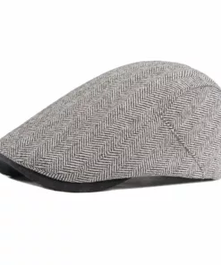Solid Color Classic Cotton Flat Cap