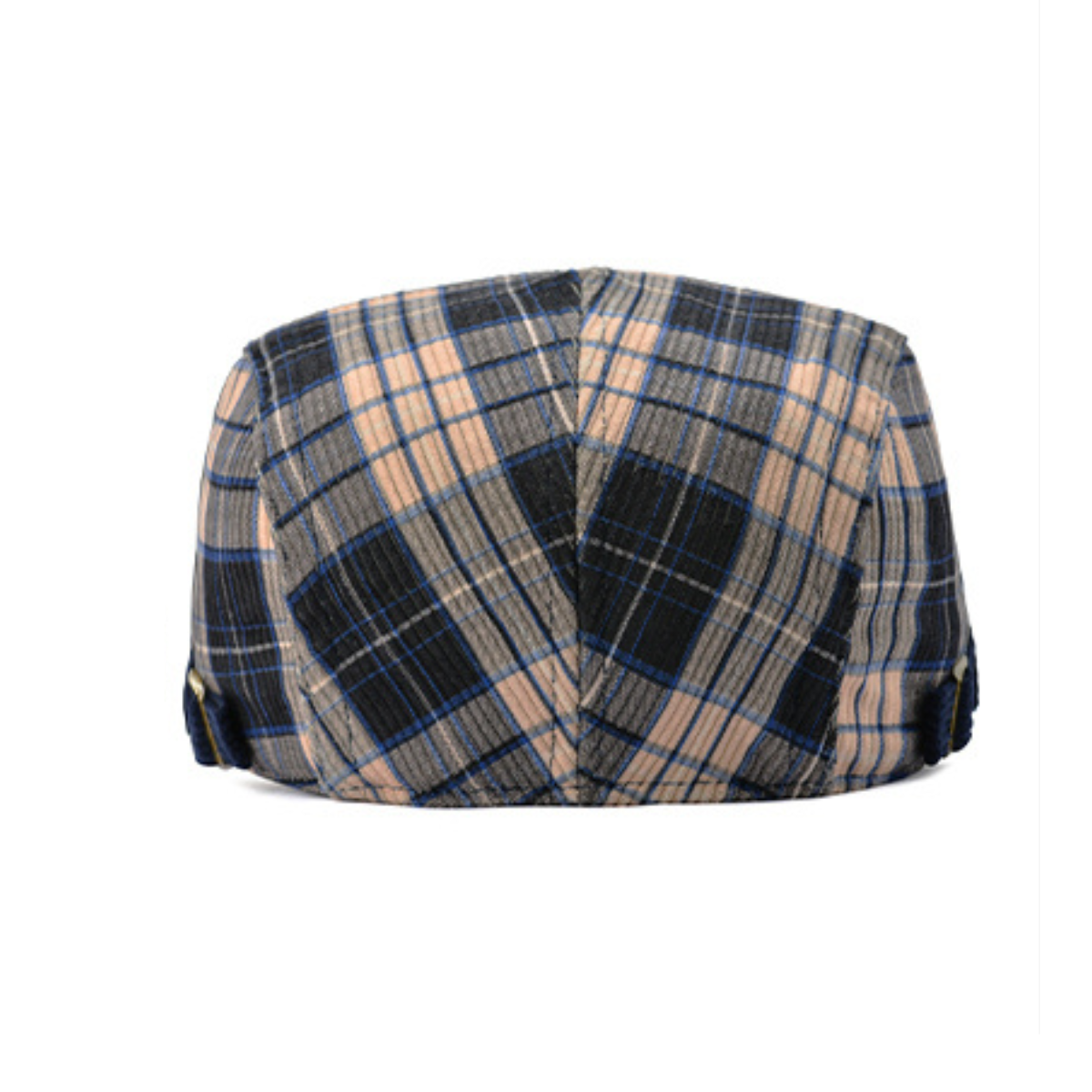 Striped Corduroy Flat Cap - Image 8