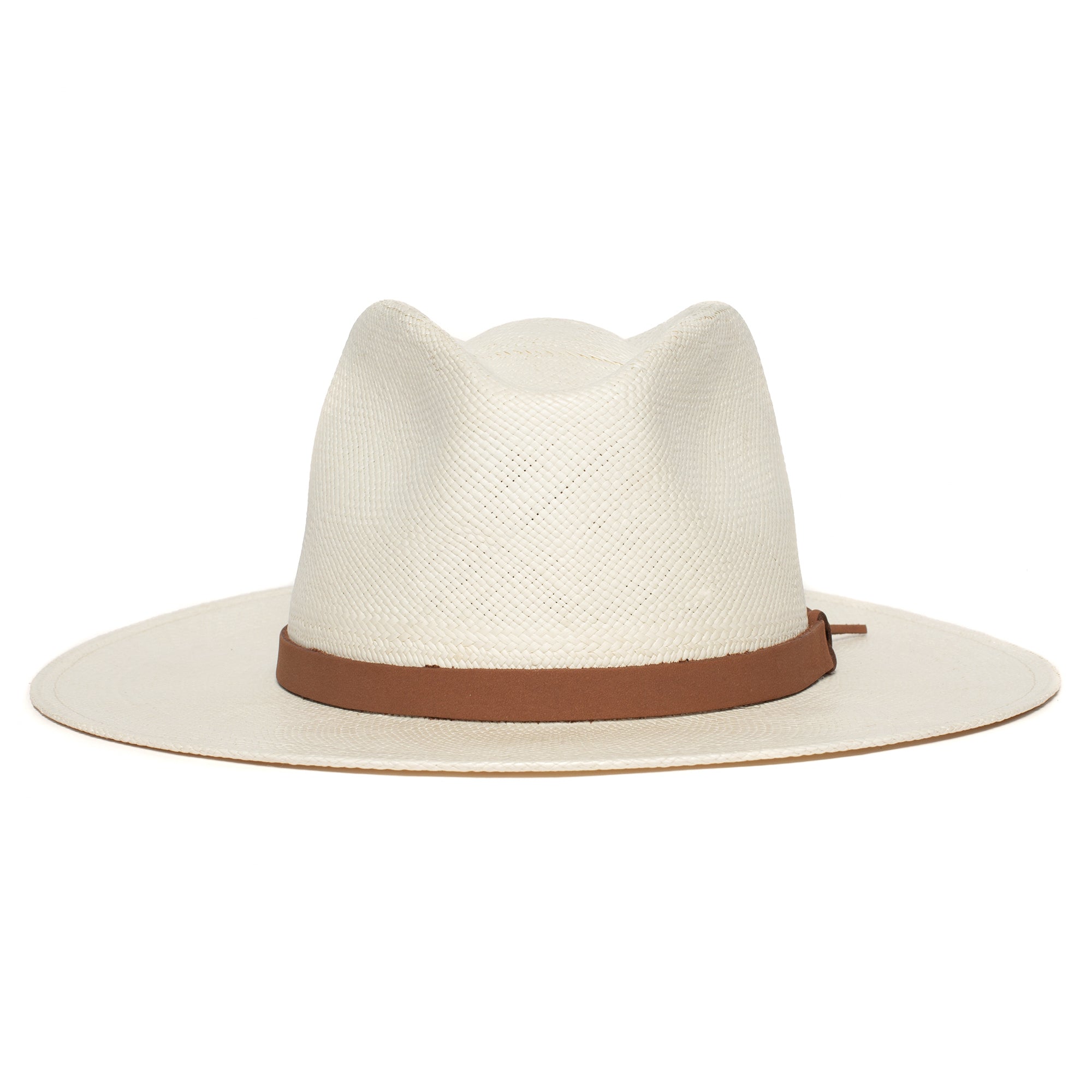 Summer Straw Fedora Hat-Natural - Image 7