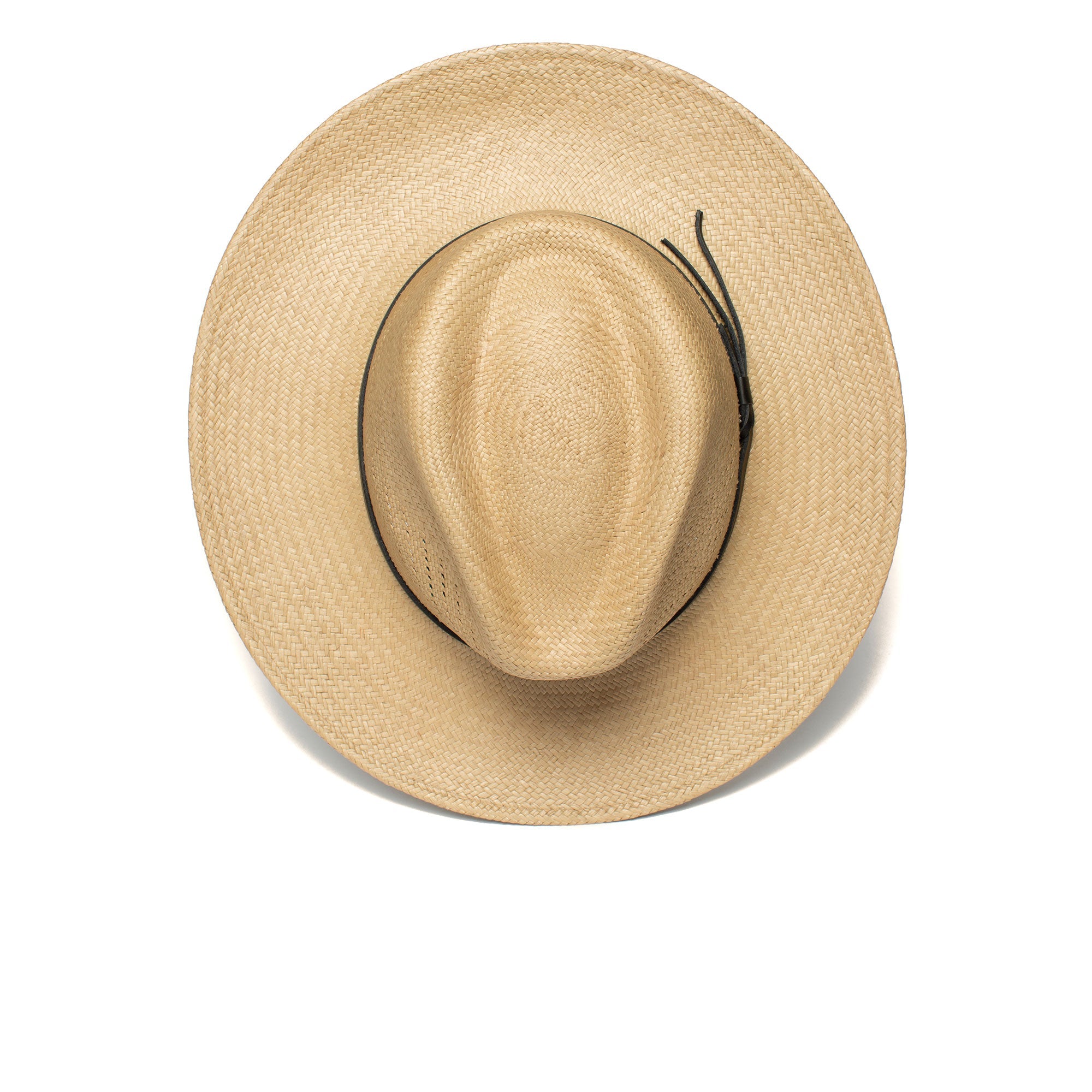 Summer Straw Fedora Hat-Natural - Image 4