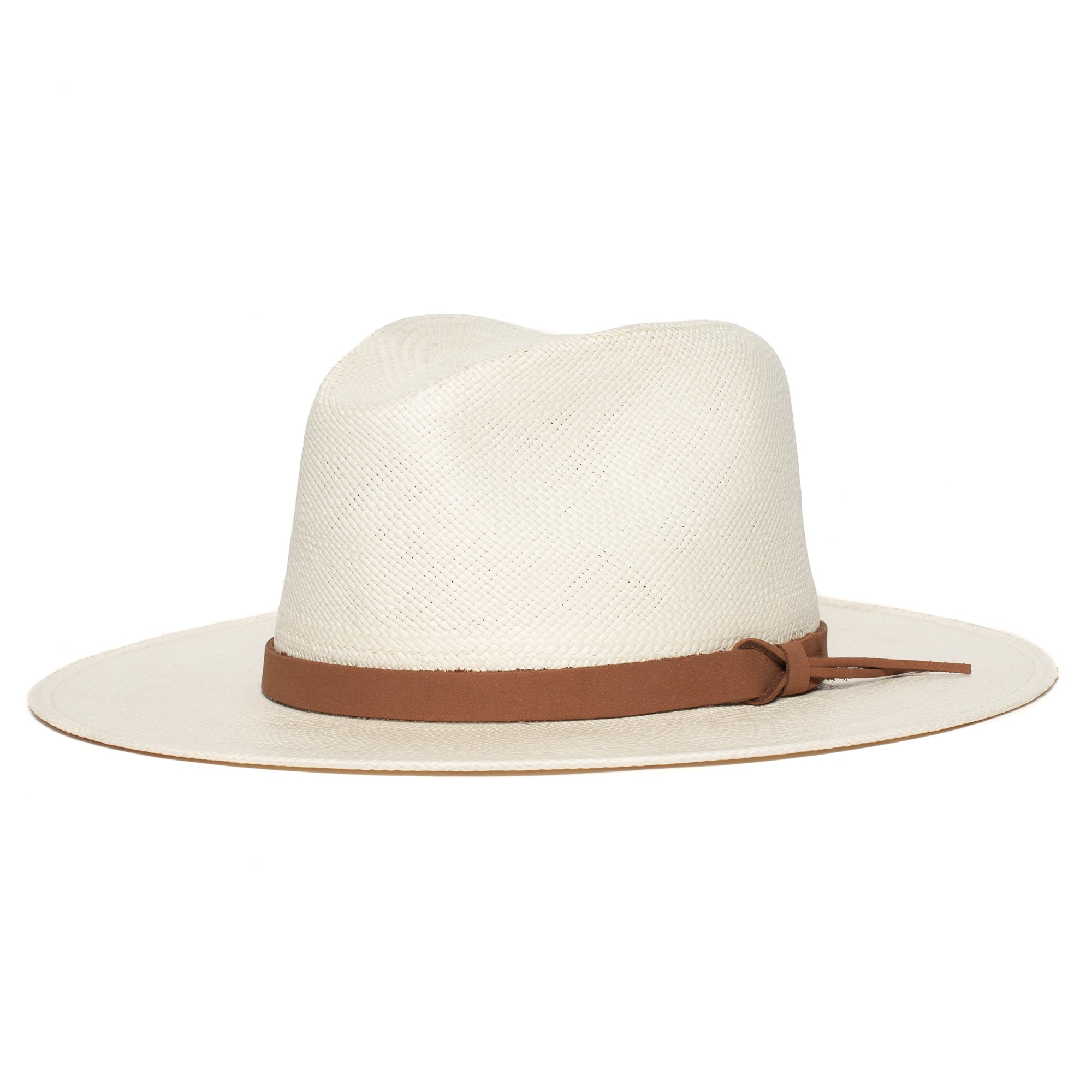Summer Straw Fedora Hat-Natural - Image 6