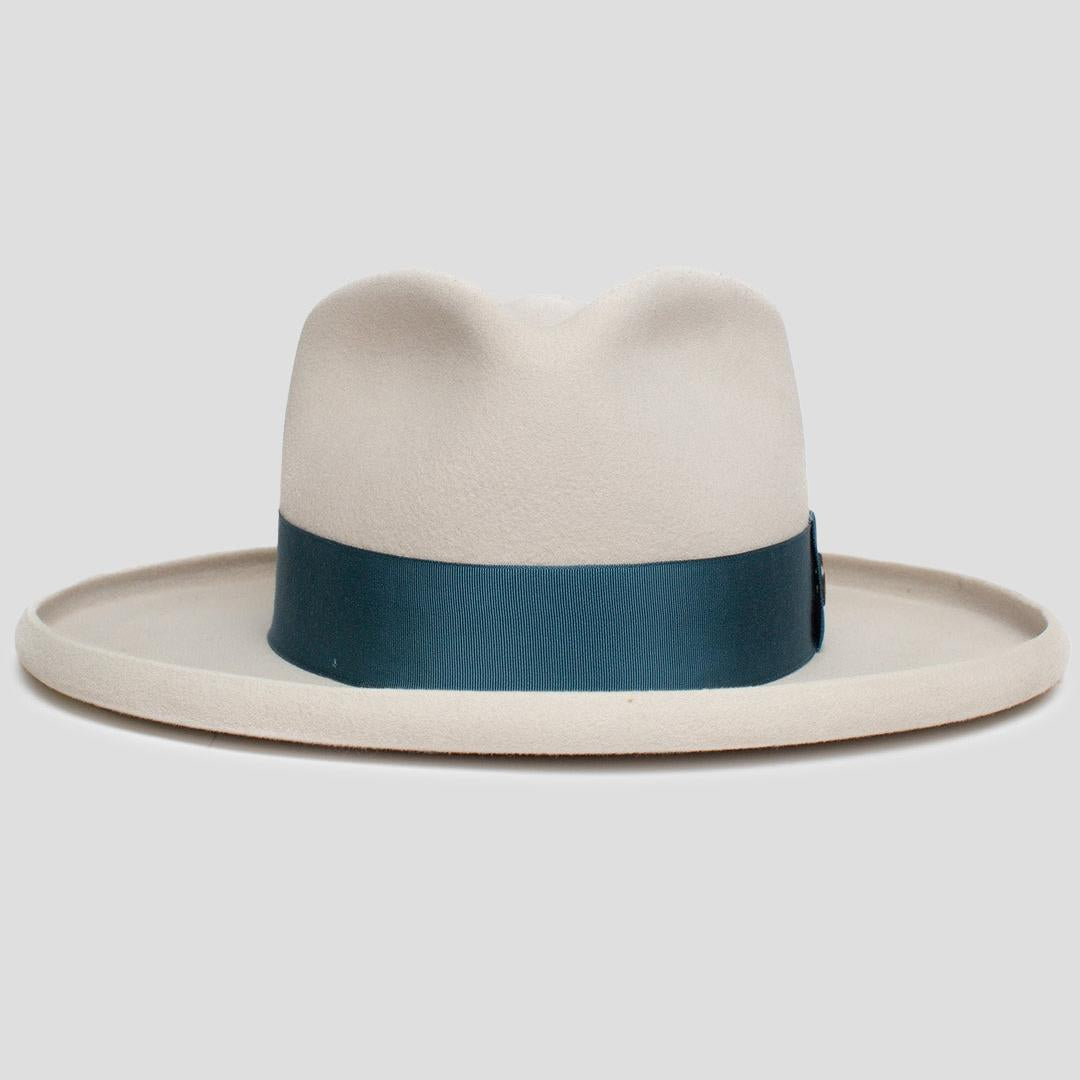 Tasteful Wide Brim Felt Fedora - Image 9