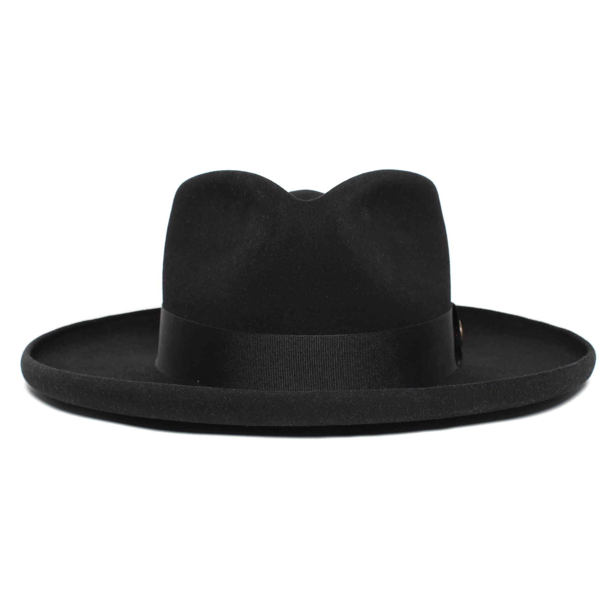 Tasteful Wide Brim Felt Fedora - Image 23