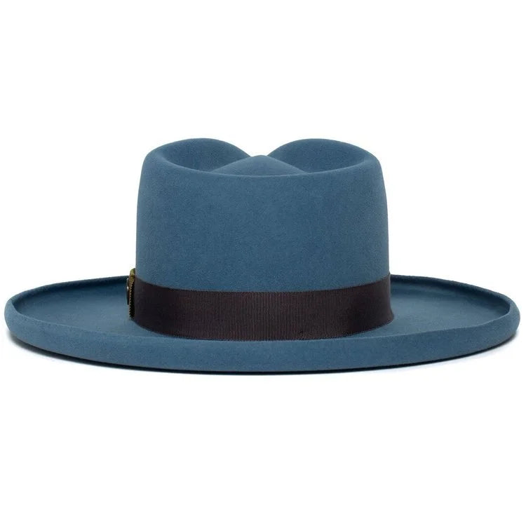 Tasteful Wide Brim Felt Fedora - Image 2