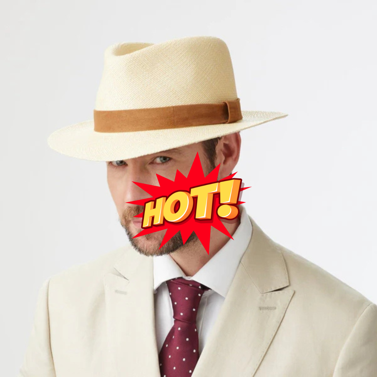 The Sophisticate Classic Straw Hat - Image 4