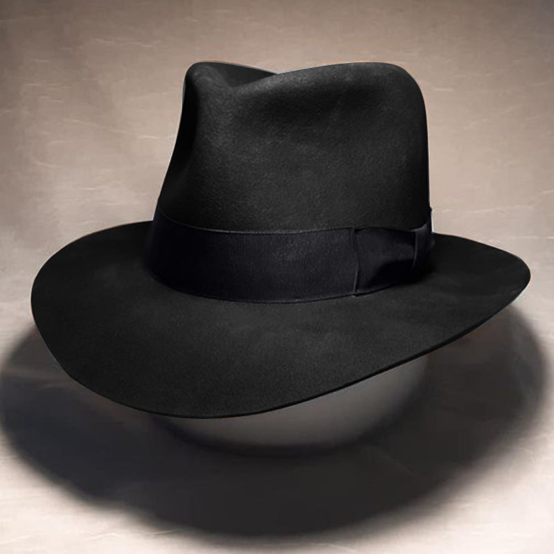 Vintage Explorer's Wool Felt Hat - Image 13