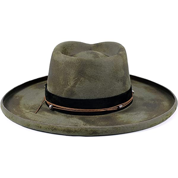 Vintage Fedora Lightning hat-Indigo Brown - Image 4