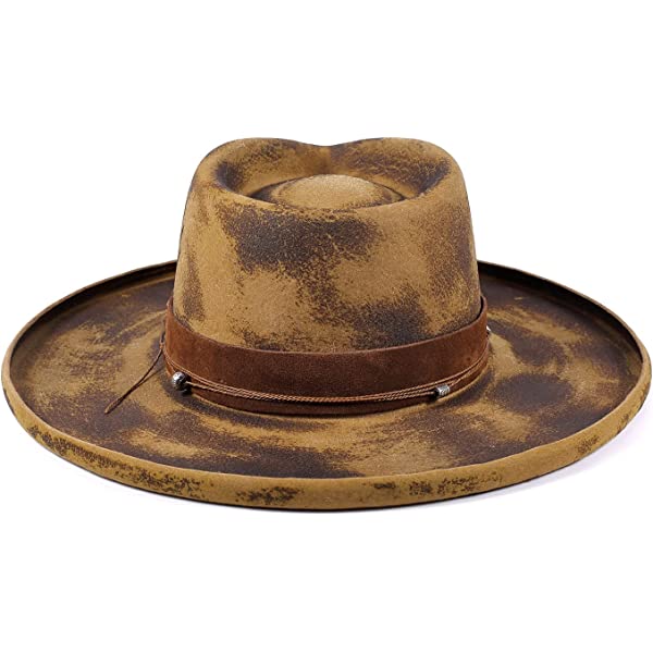 Vintage Fedora Lightning hat-Indigo Khaki - Image 3