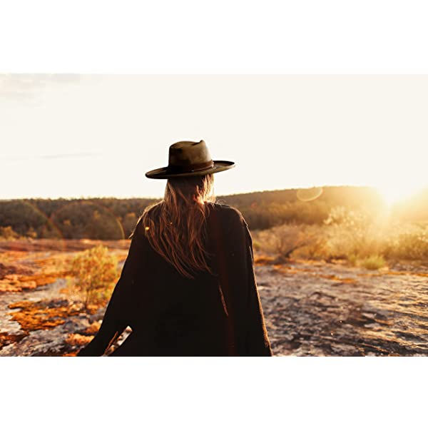 Vintage Fedora Lightning hat-Indigo Khaki - Image 6