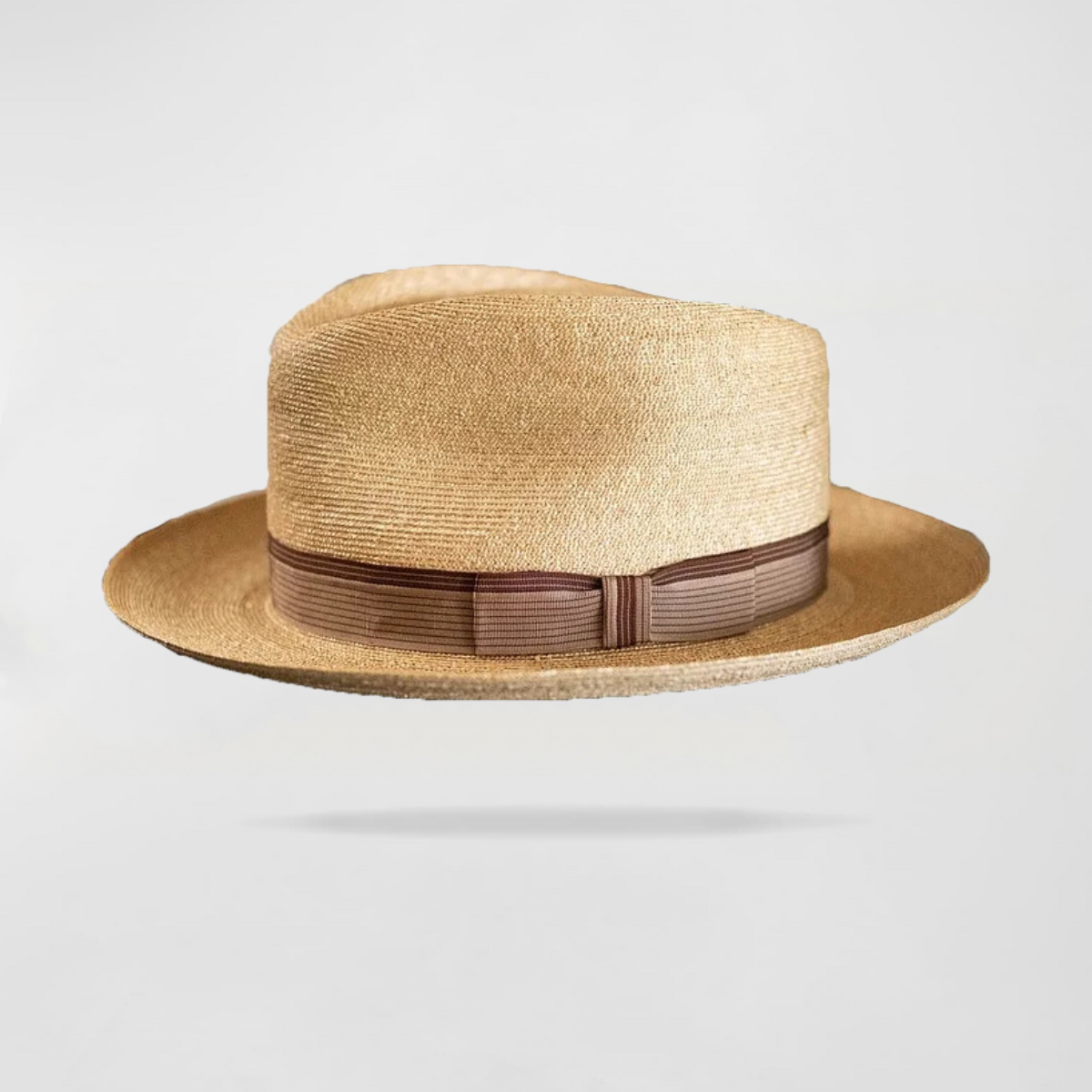 Vintage Vibe Straw Fedora Hat - Image 3